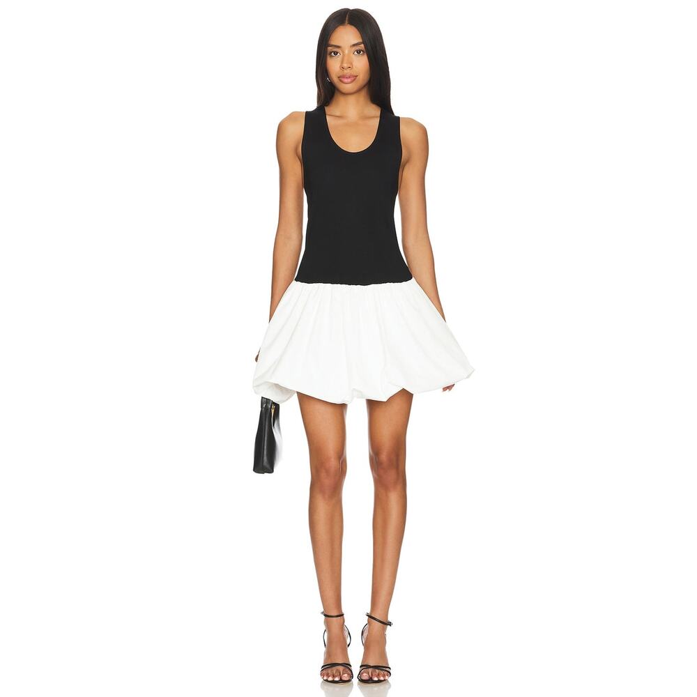 The Femm Teresa Dress in Black & White